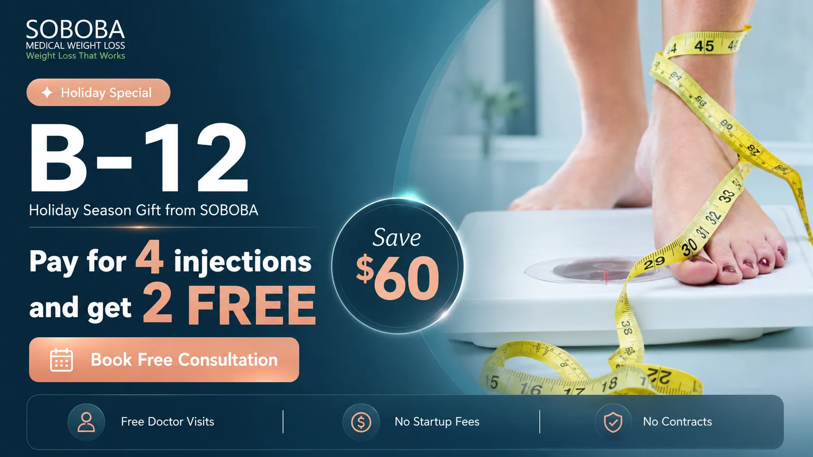 B-12 Injections special offer at Soboba Medical Weight Loss