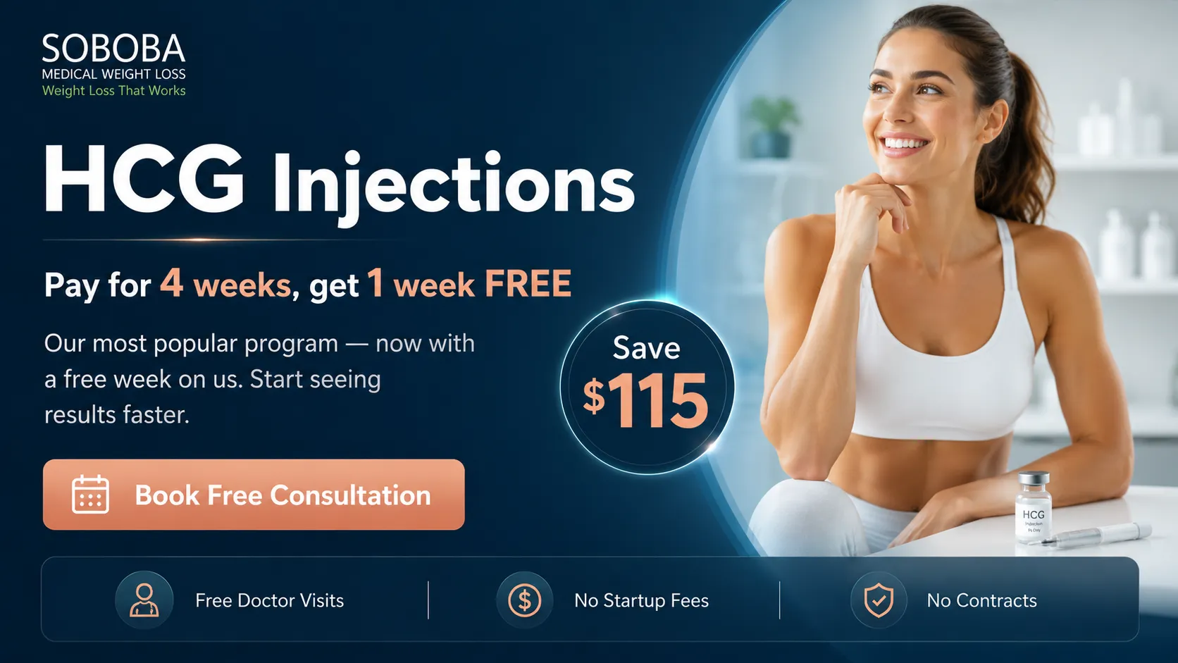 HCG Injections special offer at Soboba Medical Weight Loss